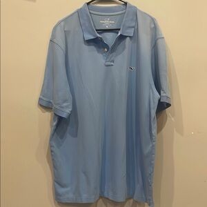 Vineyard Vines Men's Blue Polo Shirt
